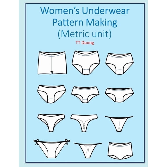 Women's Underwear Pattern Making (Metric unit), (Paperback)