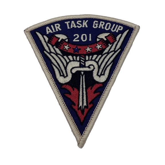 ATG-201 Air Task Group 201 Patch Plastic Backing