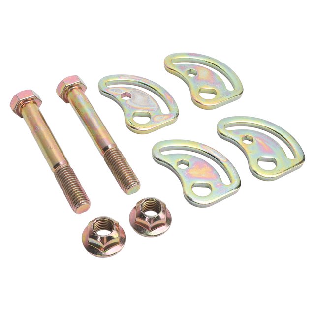 Upper Control Arm Camber Kit for XL 1500 2500, 2PCS Iron ±1.5 Degree Camber Bolt Adjusting Kit Replacement