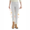thumbnail image 1 of Pantalones largos de moda para niña, pantalones deportivos de cintura alta, pantalones elásticos, leggings con forro polar, pantalones lisos, pantalones de poliéster para niña., 1 of 5