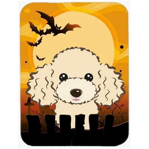 Halloween Buff Poodle Mouse Pad, Hot Pad & Trivet