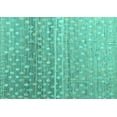 thumbnail image 1 of Ahgly Company Indoor Rectangle Abstract Turquoise Blue Modern Area Rugs, 3' x 5', 1 of 4
