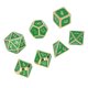 thumbnail image 3 of Juego de dados poliédricos, juego de mesa de metal de 7 piezas, dados de metal, dados poliédricos rodantes, rendimiento de alta gama, 3 of 8