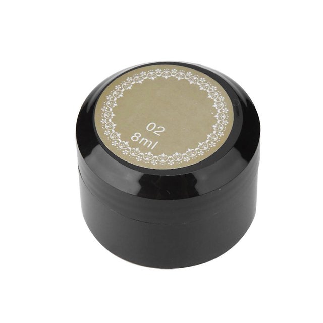 Gold Metallic UV Gel Nail Polish, 8ml Bottle