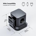 thumbnail image 5 of Cord Organizer, Adhesive Charger Cable Clips, 5 of 5
