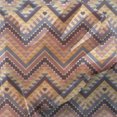 thumbnail image 3 of Aztec Tulle Curtains with Rod Pocket, Chevron Art Pattern Inspired by Indigenous Cultural Heritage, Sheer Drape for Wedding Party 2 Panels, 7 Sizes, Multicolor, by Ambesonne, 3 of 3