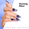 thumbnail image 4 of Gellen Cat Eye Gel Nail Polish, 18ML Dual Colour Natural Glitter Gel Polish Set, Soak off Nail Gel Polish At Home DIY Salon Use, Starry Night Blue, 4 of 9