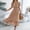 *Khaki, variant on ClodeEU Womens Round Neck Short Sleeve Dress With Belt,Leisure Fashion Pure Color Long Style Dress Black,Womens Plus L