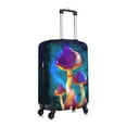 thumbnail image 3 of Balery Magic Mushrooms ,Fireflies Luggage Cover Protector, Scratch And Dirt Resistant, Fits 18-32 Inch Luggage(excluding luggage) - Medium, 3 of 9