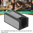 thumbnail image 4 of Billiard Pool Cue Tip Repair Tool, Black 8 In 1 Pool Cue Tip Repair Tool Easy To Use  For Burnishing, 4 of 8