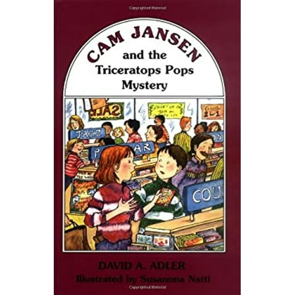 Pre-Owned Cam Jansen And the Triceratops Pops Mystery (Cam Jansen Mysteries) Hardcover