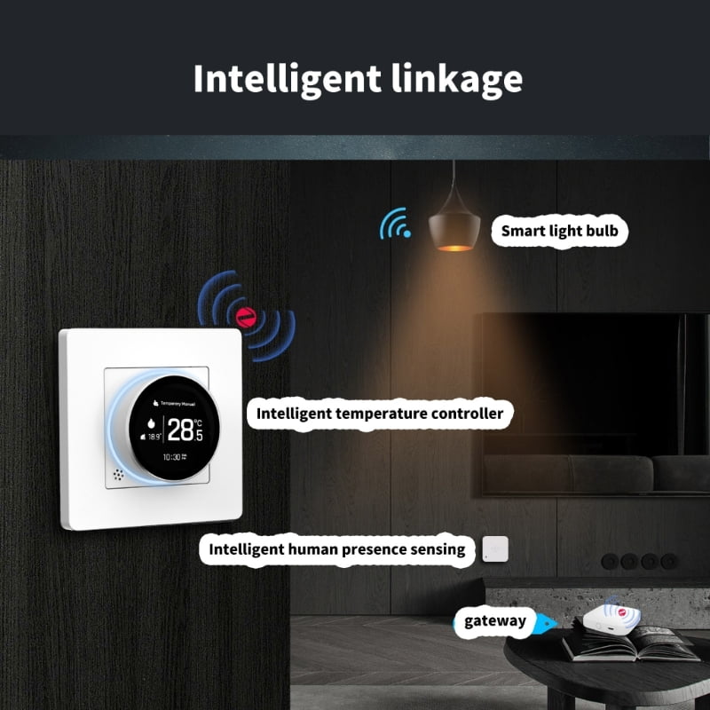 Upgrades Knob Thermostat Intelligent Heating Thermostat Simple for Efficient Underfloor Heating Control In Modern Homes