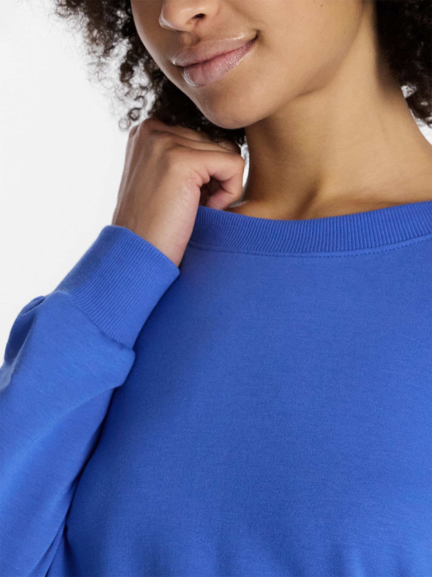 No Boundaries Sleepwear Top with Long Sleeves, Women’s XXS-3X