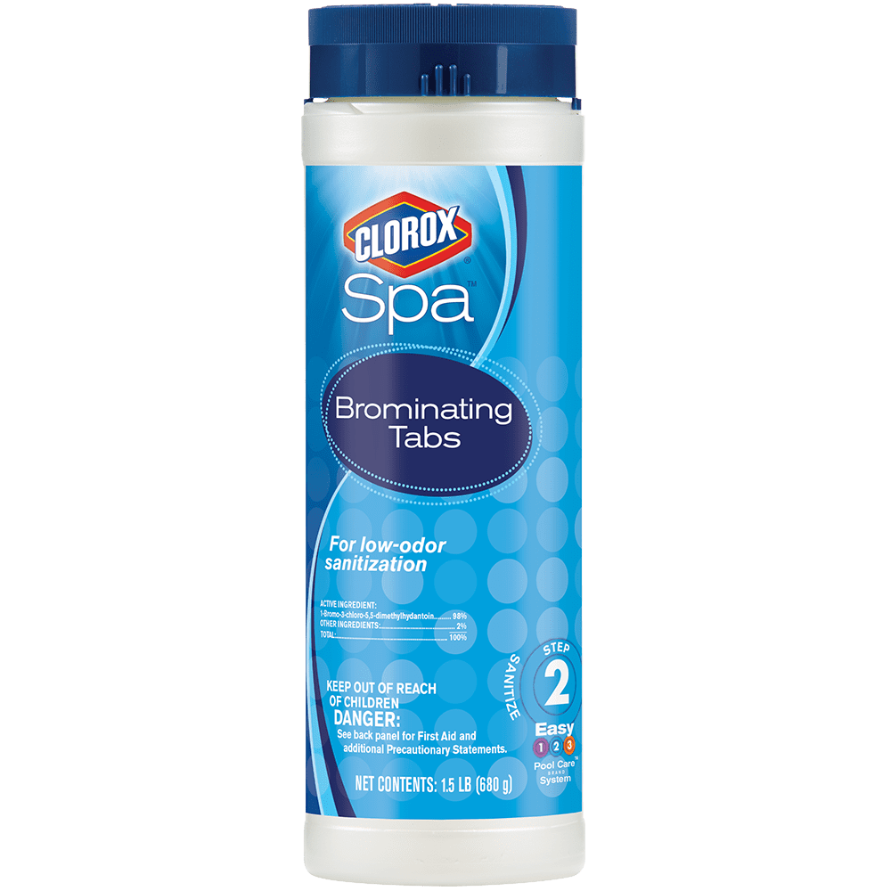 Clorox Spa 1" Bromine Tablets for Spas and Hot Tubs, 1.5 lbs