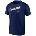 thumbnail image 2 of Men's Zion Williamson Navy New Orleans Pelicans Full-Court Press Name & Number T-Shirt, 2 of 5