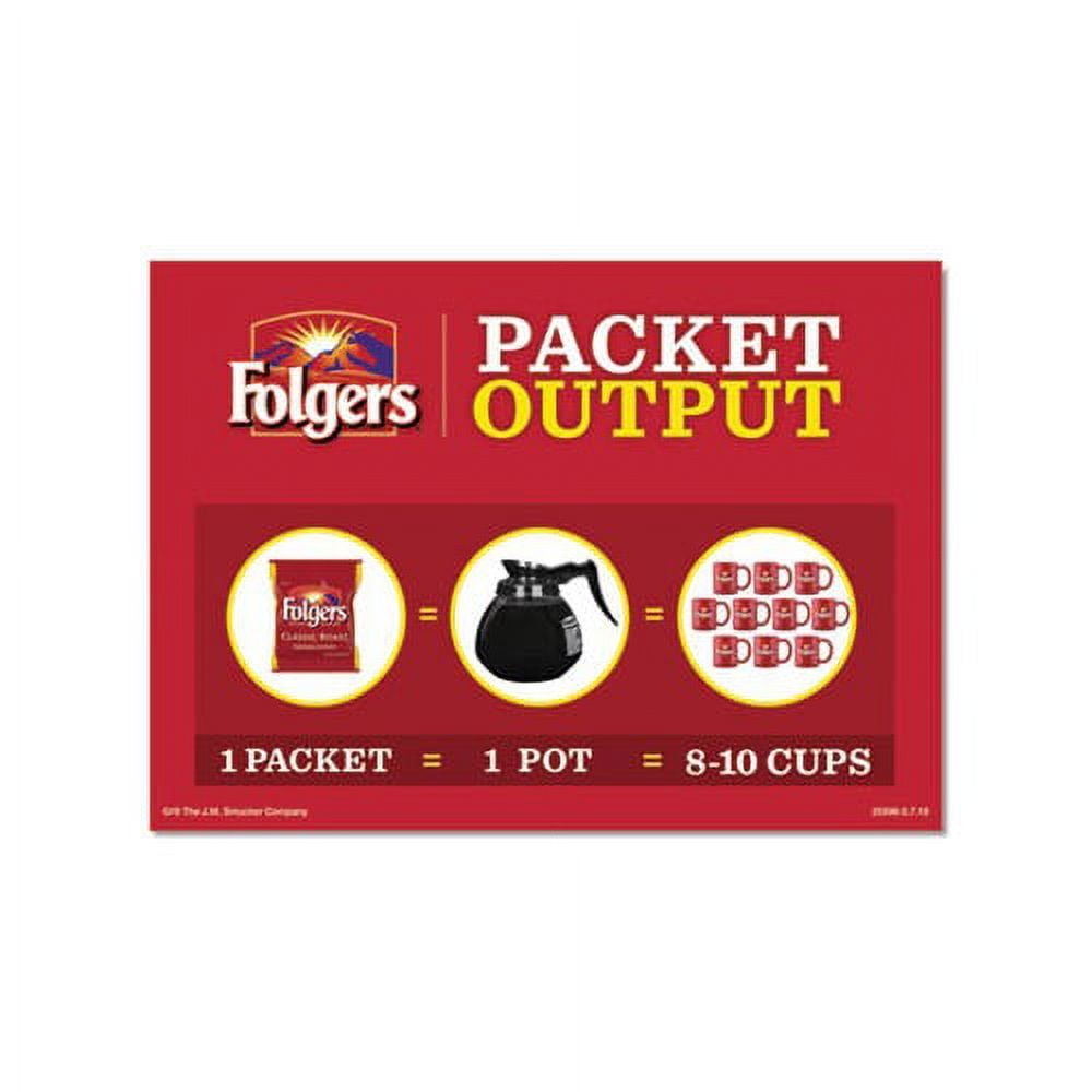 Folgers®, FOL06897, Special Roast Ground Coffee Packets, 42 / Carton