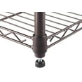 thumbnail image 4 of TRINITY 4-Tier Indoor Wire Shelving Rack | 36" X 14" X 54" | Nsf | Dark Bronze, 4 of 8