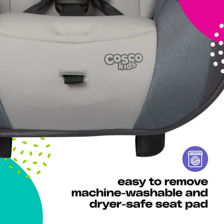 Condition photo showing Good Condition for cosco kids entrada infant and toddler convertible car seat, shady day, grey