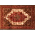 thumbnail image 1 of Ahgly Company Indoor Rectangle Persian Orange Traditional Area Rugs, 5' x 8', 1 of 1