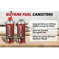 thumbnail image 4 of Butane Fuel Canisters for Portable Camping Stoves,Gas Burners, UL Listed (24 Pack) - Explosion Proof - RVR System, 4 of 9
