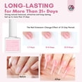 thumbnail image 4 of Saviland 5-in-1 Builder Nail Gel Set - 6 Colors Clear Milky Pink Nudes Base Strengthening Gel Nail Polish for Natural Nail Extensions Nail Art, 4 of 8