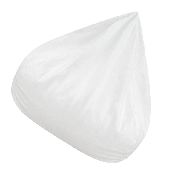 Pawsdot White Bean Bag Liner Sleeve Replacement for Lazy Sofa Soft Net Fabric Cover