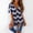 Blue, variant on Womens Blouses Summer Casual Summer Solid Color Basic Tees Drop Shoulder Tops Boxy Tee Shirts Loose Tops for Women Pink XL