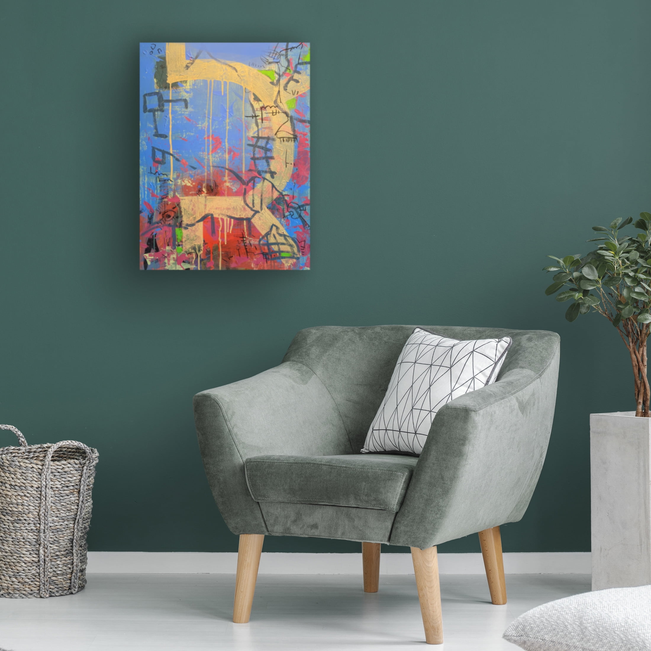 Canvas Wall Art - Randy Noble Fine Art 'Progression' Wall Art for Living Room, Bedroom, or Office Décor by Trademark Fine Art - 24 x 32 Inches