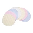 thumbnail image 1 of 6 discos absorbentes de algodón ecológico antigalactorrea, lavables, absorbentes, de dos capas, reutilizables (color aleatorio)., 1 of 8