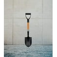 thumbnail image 6 of Ashman Mini Round Shovel - 27 inches in Long Orange Metal Round Shovel D Grip Handle (1 Pack), 6 of 7