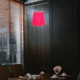 thumbnail image 5 of Eease Chandelier Drum Lamp Shade Clip on for Floor Light Red Black, 5 of 6