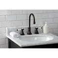 thumbnail image 2 of Kingston Brass KS2985BPL Bel-Air Widespread Bathroom Faucet with Brass Pop-Up, Oil Rubbed Bronze, 2 of 8