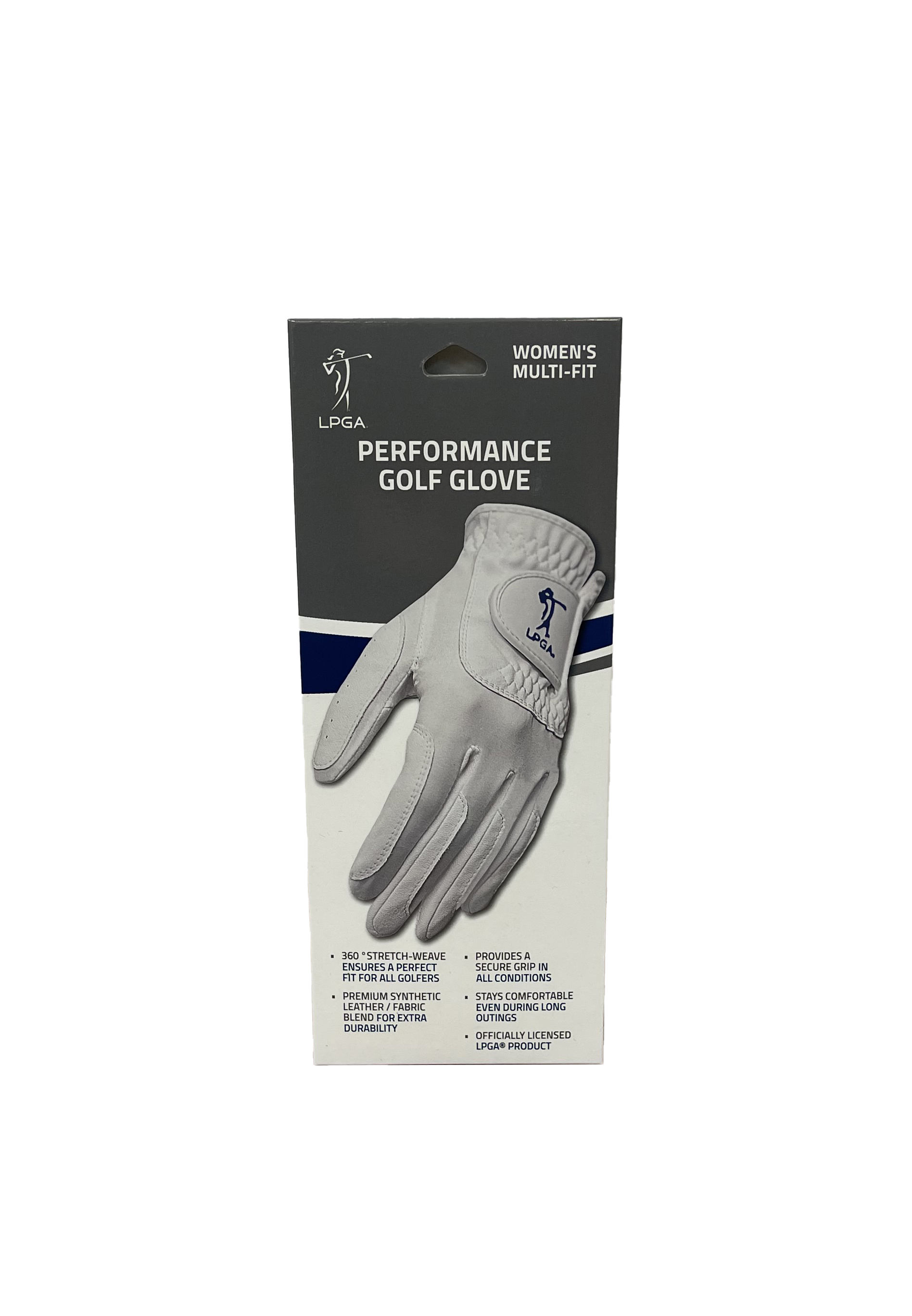 LPGA Womens Golf Glove, Left Hand, White photo 3