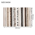 thumbnail image 4 of Yayeee Bath Rug for Bathroom Floor Non Slip Rectangle Fluffy Soft Absorbent Mat, 16"x24", Brown Abstract Stripes, 4 of 7