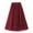 Wine, variant on IROINNID tail Elastic Waist Skirt For Women Ruffled Mesh Skirt High Waist Prom Poached Skirt Half Skirt Solid Color Skirt