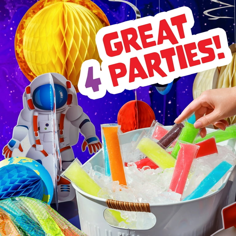POPS TONIGHT 確認用 FunPops Sour Blast Freeze Pops Family-size Variety, 72 Count