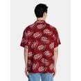 thumbnail image 3 of Dr Pepper Men's and Big Men's Graphic Woven Resort Shirt, Sizes S-2XL, 3 of 5
