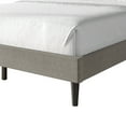 thumbnail image 5 of Castle Place Elegance Wingback King Platform Bed, Grey, 5 of 11