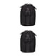 thumbnail image 4 of Soidarity Bolsa de accesorios Bolsa impermeable para deportes al aire libre Camuflaje Paquete de cintura para teléfono Kit Ciclismo Senderismo Accesorios Negro 2piezas Soidarity CBP390696, 4 of 6