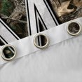 thumbnail image 4 of Castle Fairy Personalized Initial Alphabet M Curtains Pack of 2 (42x84 Each) for Boys Girls,Botanical Tree Branches Curtains Blackout,Jungle Animal Deer Bedroom Curtains,Lightweight Room Decor, 4 of 6
