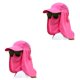 thumbnail image 4 of Wosthever Deporte al aire libre senderismo visera sombrero protección cara cuello cubierta pesca sol Type2 NO2 Wosthever CBP179453, 4 of 6