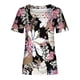 thumbnail image 4 of Camisetas informales de verano para mujer, cuello cuadrado, manga corta, túnica, blusas sueltas y cómodas OAVQHLG3B Store  lin121212, 4 of 4