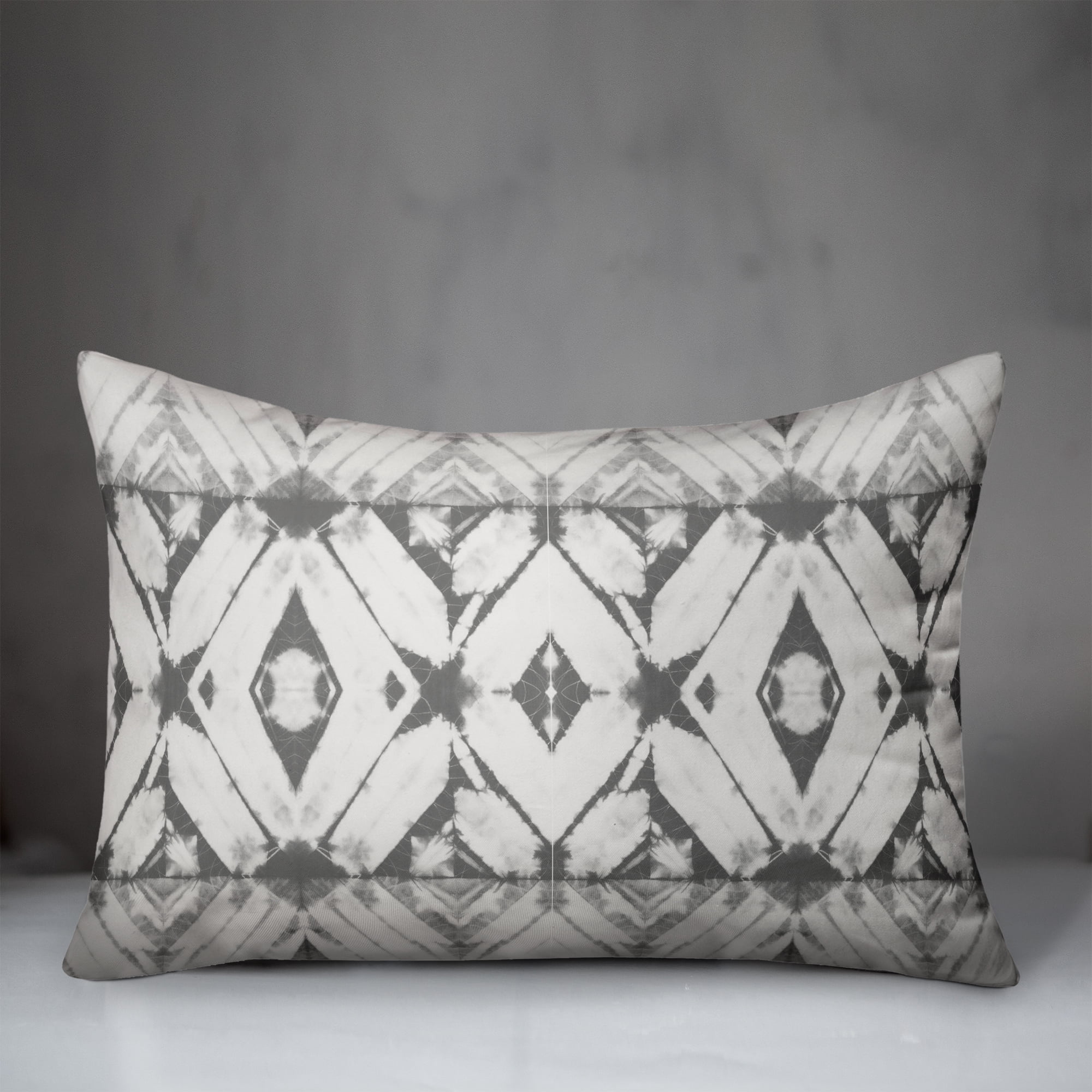Creative Products Gray Shibori 14 x 20 Spun Poly Pillow
