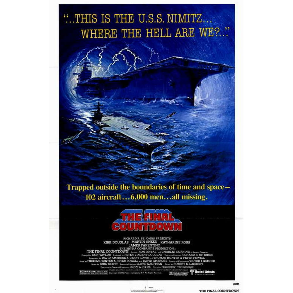 The Final Countdown Movie POSTER 11" x 17" Style A - Walmart.com