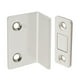 thumbnail image 1 of Tope de puerta Magnético sin perforaciones El gabinete atrapa herrajes delgados en forma de L Blanco Hugtrwg  Para estrenar, 1 of 3