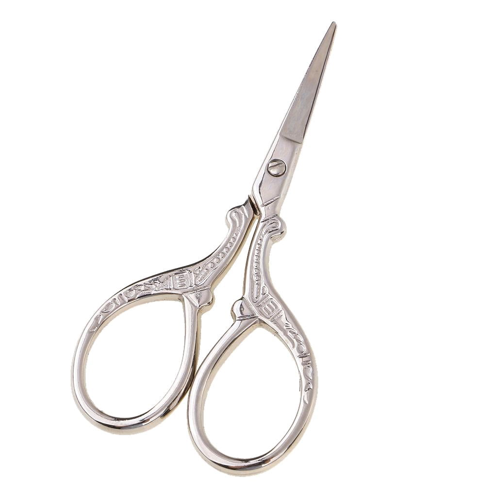 HOMYL 3pcs Vintage Embroidery Fabric Sewing Scissor for DIY Dressmaking Tailoring