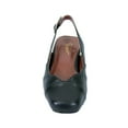thumbnail image 2 of PEERAGE Eve Women's Extra Wide Width Dress Slingback BLACK 9.5, 2 of 6