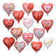 thumbnail image 1 of 50 Globo De Amor De 18 Pulgadas Para El Día De San Valentín. Xtellar rojo, 1 of 3
