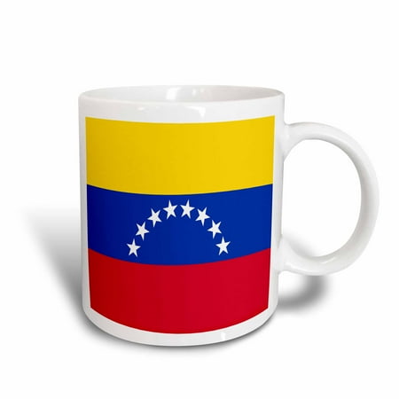 3dRose Venezuela Flag, Ceramic Mug, 11-ounce