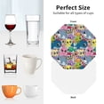 thumbnail image 6 of Kdxio Cartoon Marine Animals Funny Coasters,4 Pcs Leather Coasters,Housewarming Gifts,Protect Furniture from Water Marks Scratch and Damage, 6 of 6